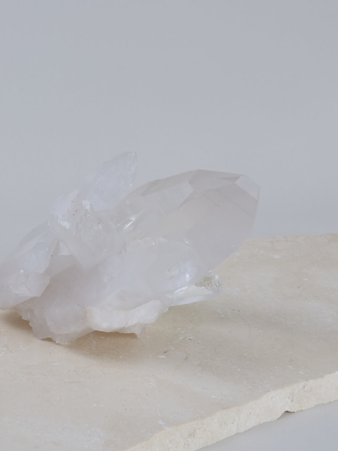 Lemurian Bergkristall Spitze Einzelstück
