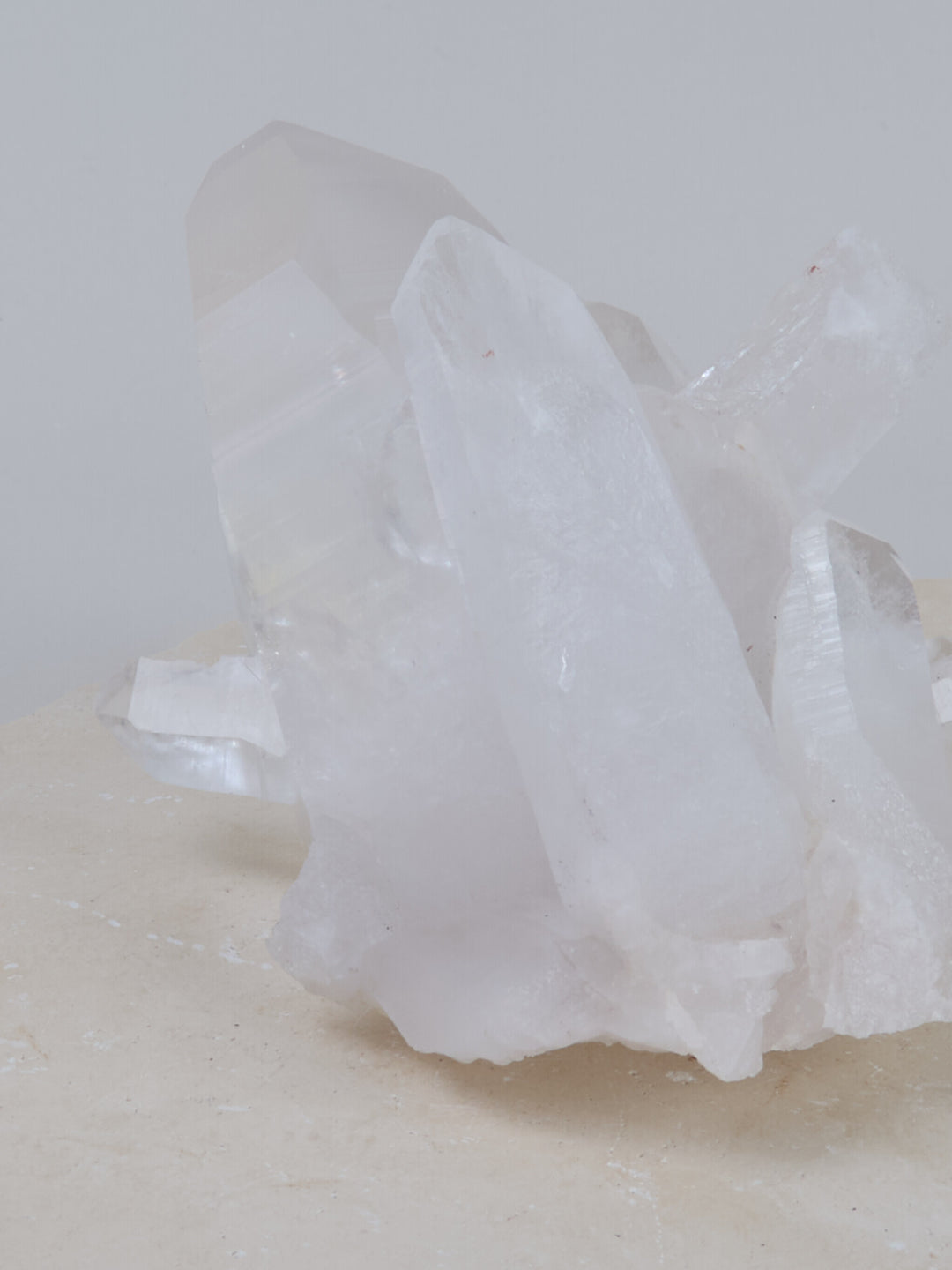 Lemurian Bergkristall Spitze Einzelstück