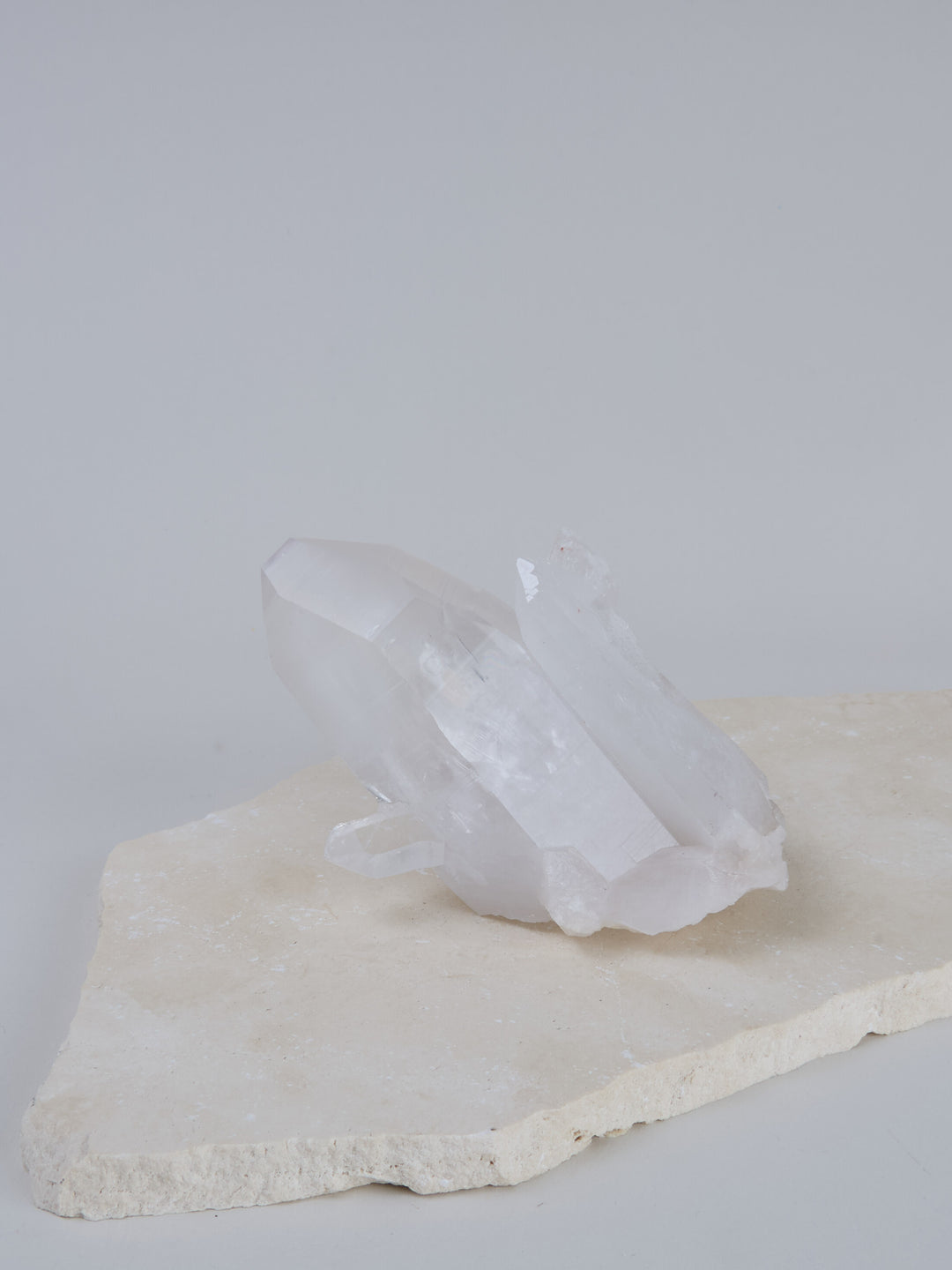 Lemurian Bergkristall Spitze Einzelstück