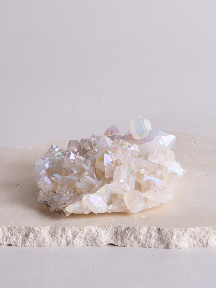 Angel Aura Bergkristall Stufe