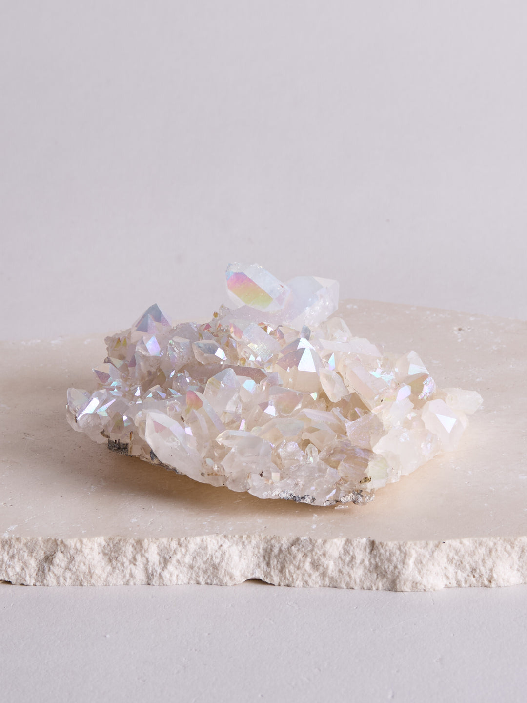 Angel Aura Bergkristall Stufe