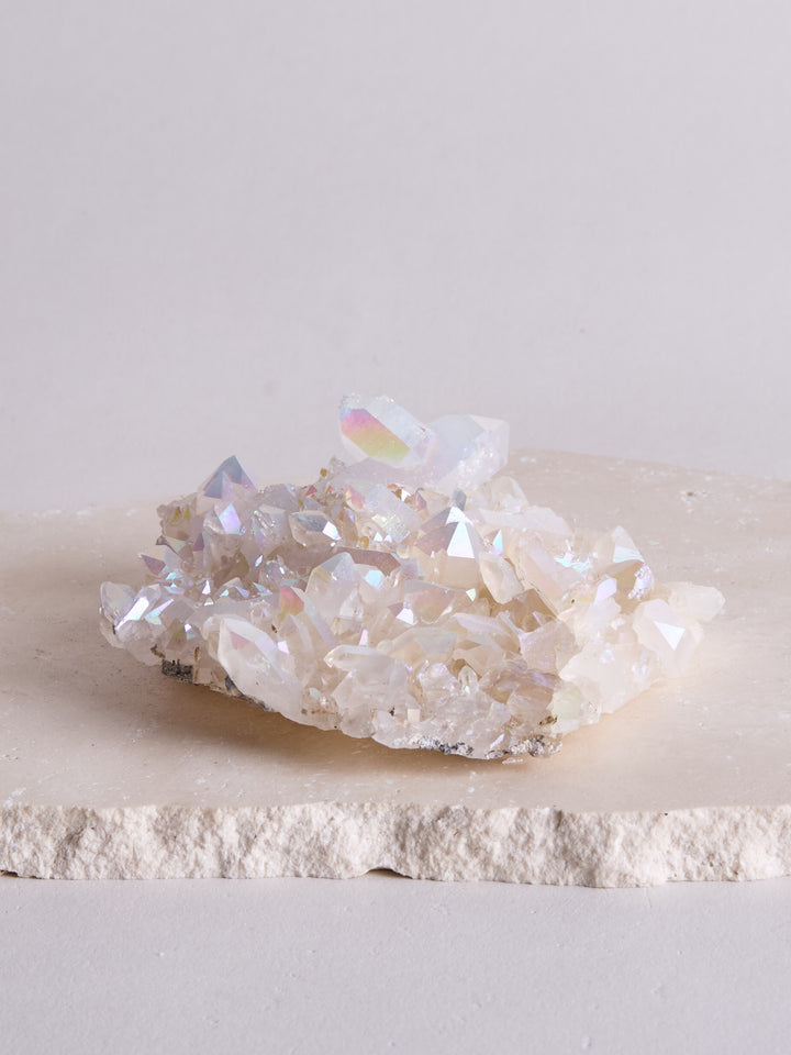 Angel Aura Bergkristall Stufe