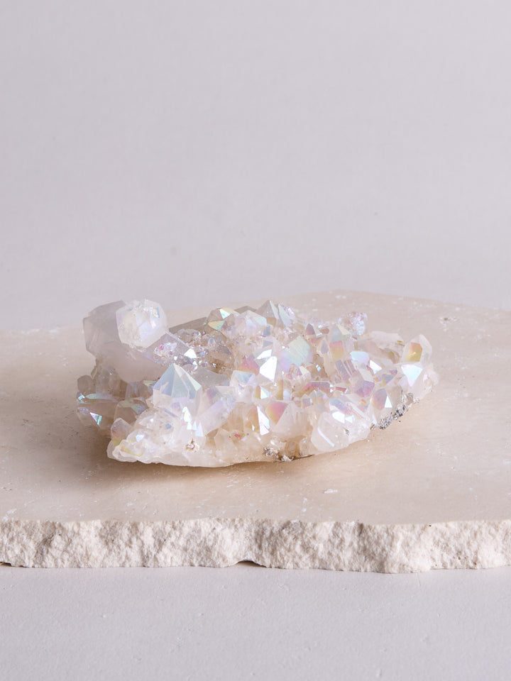 Angel Aura Bergkristall Stufe