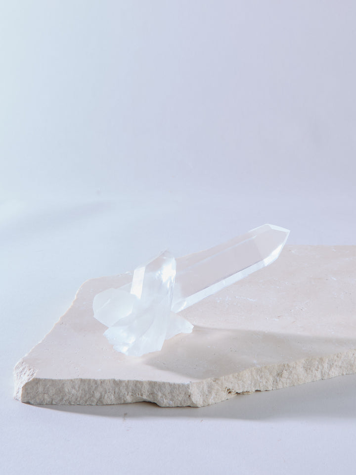 Lemurian Bergkristall Stufe / Spitze