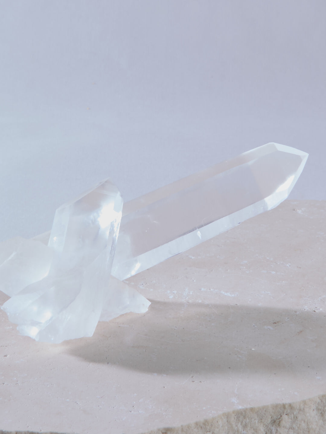Lemurian Bergkristall Stufe / Spitze