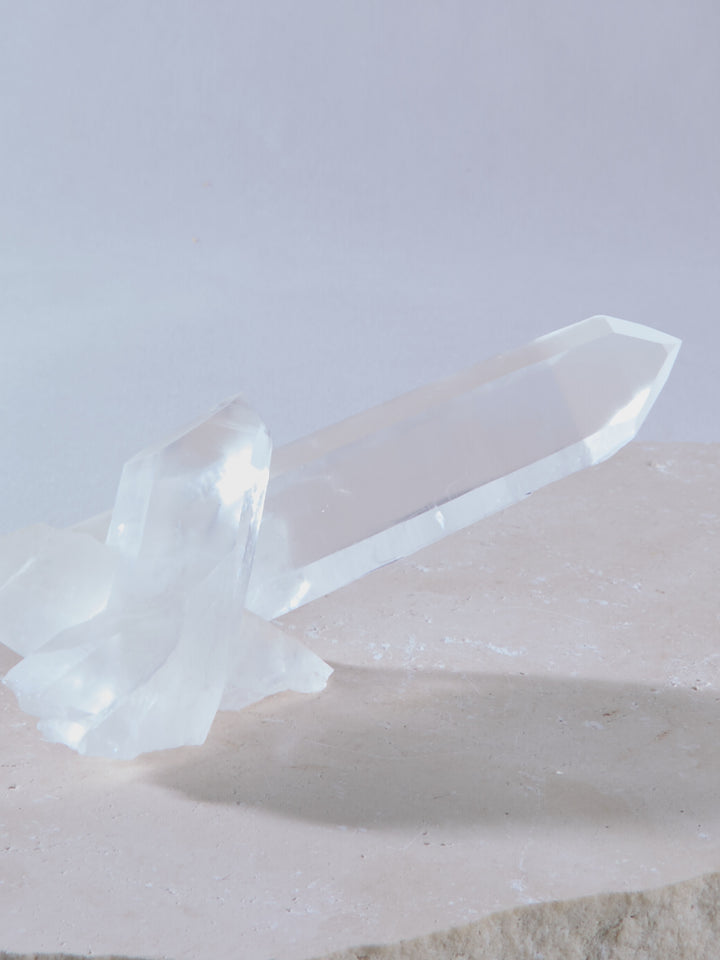 Lemurian Bergkristall Stufe / Spitze