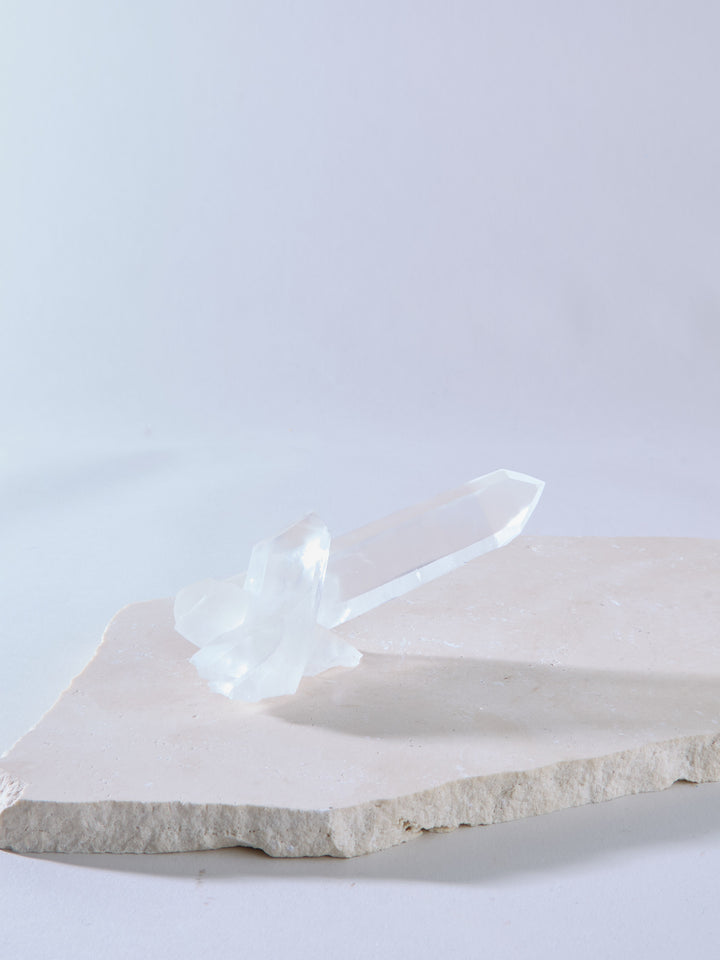 Lemurian Bergkristall Stufe / Spitze