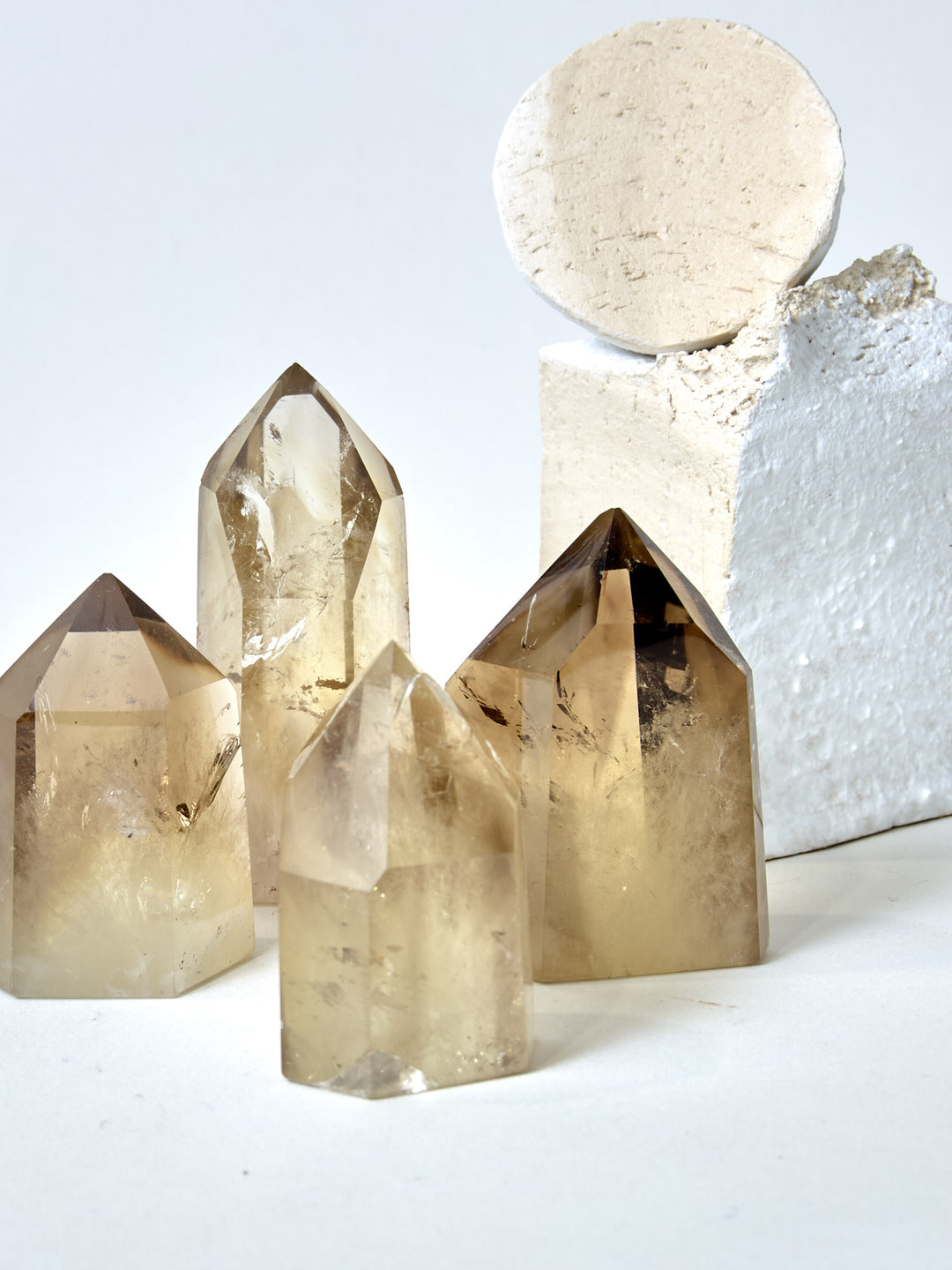 Smokey Citrin Spitze