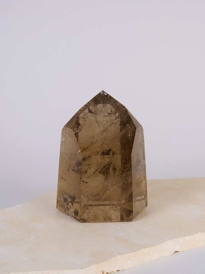 Rauchquarz Spitze Einzelstück