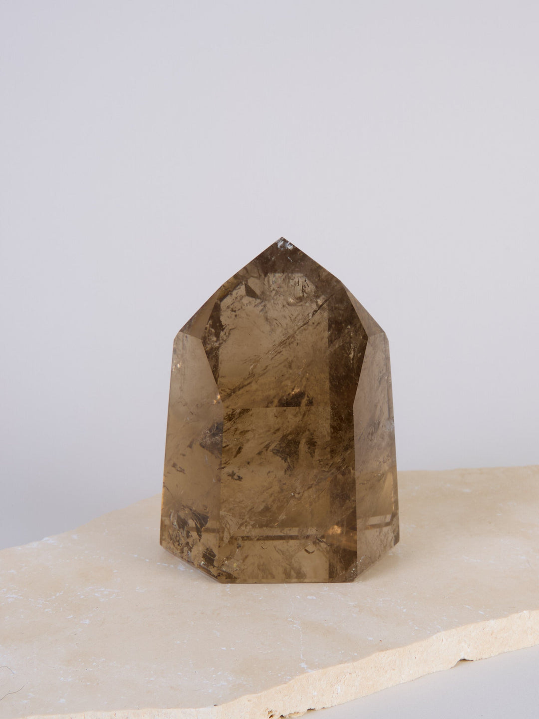 Rauchquarz Spitze Einzelstück