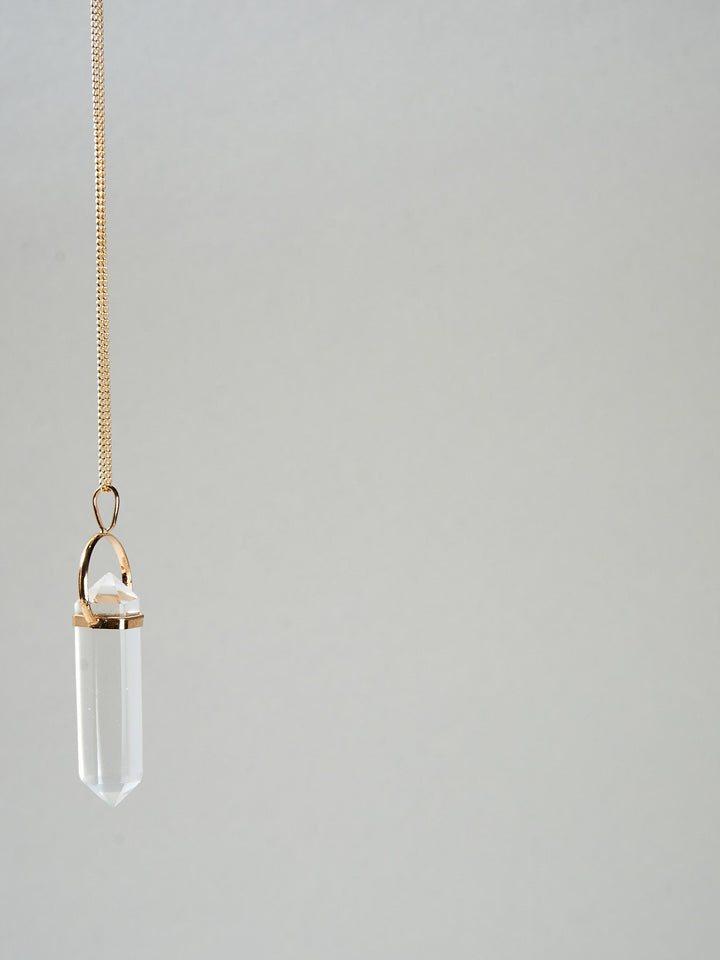 Bergkristall Pendel Kette