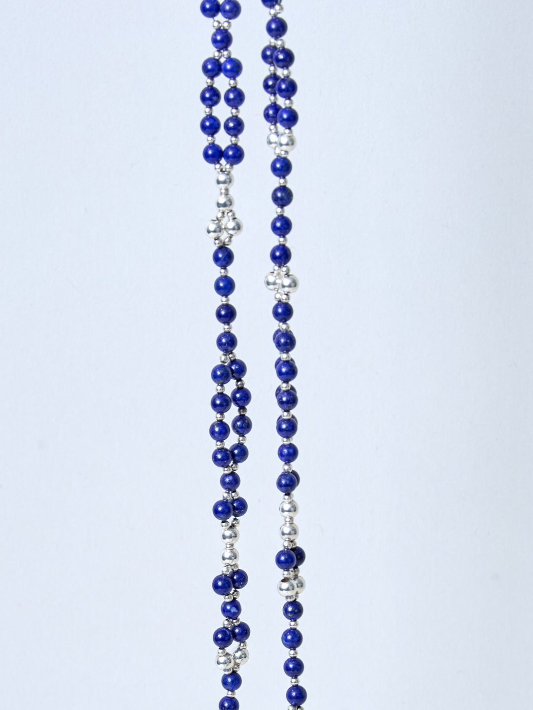 Tantric Necklace Lapis Silber