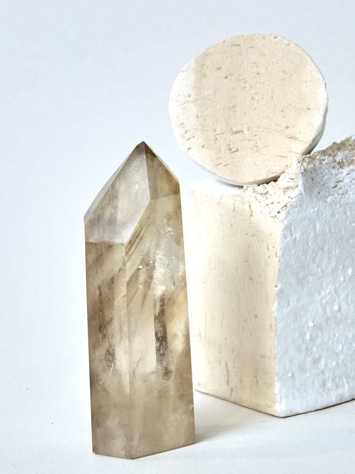 Smokey Citrin Spitze