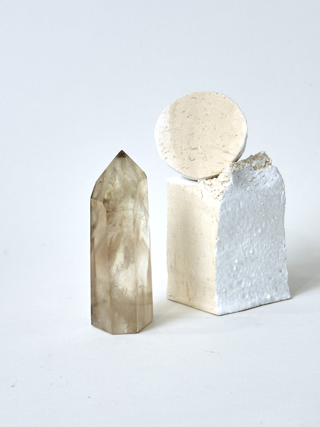 Smokey Citrin Spitze