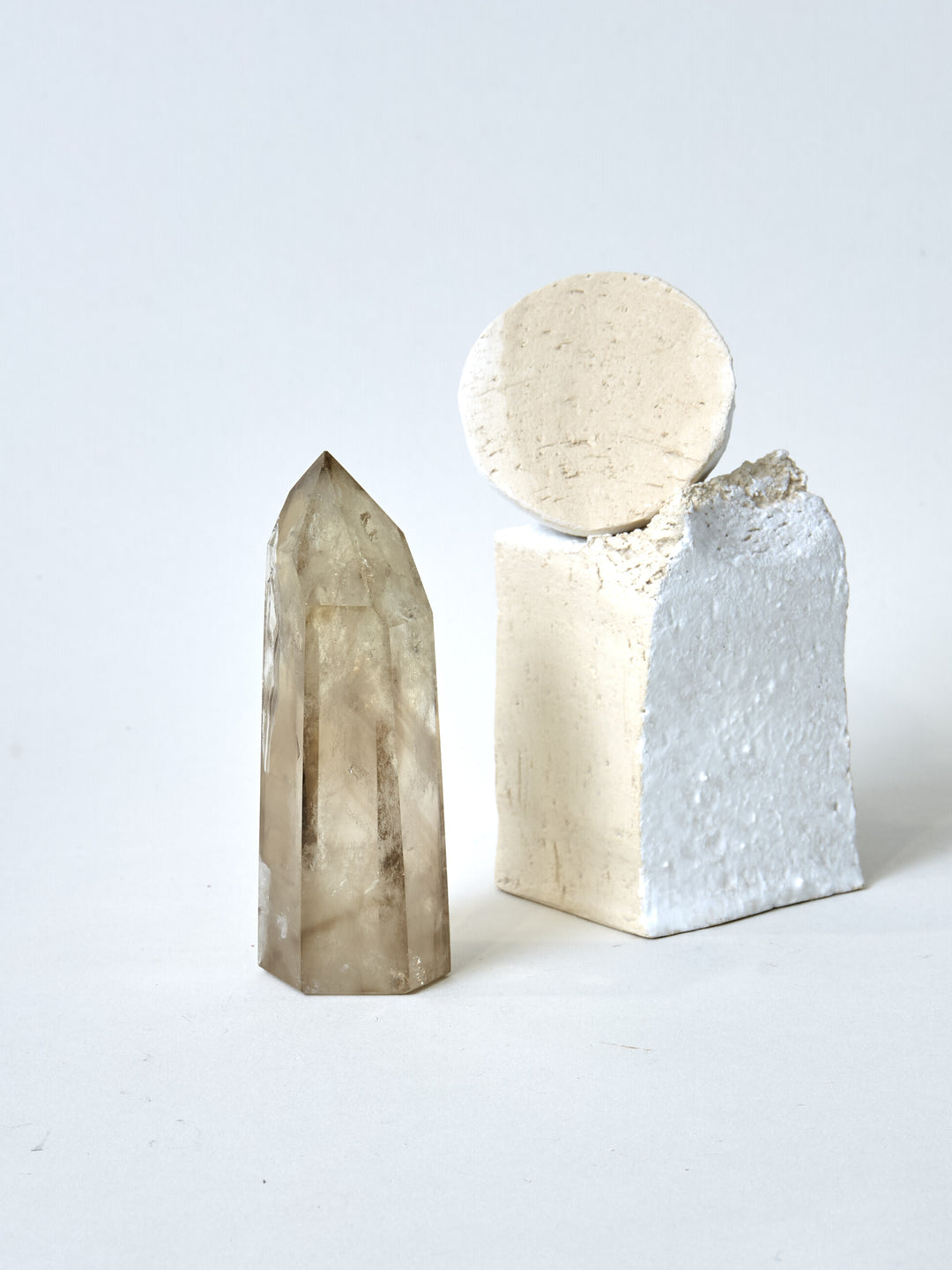 Smokey Citrin Spitze