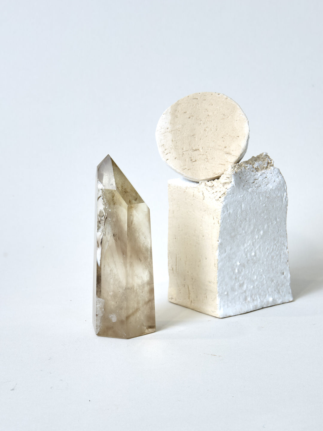 Smokey Citrin Spitze