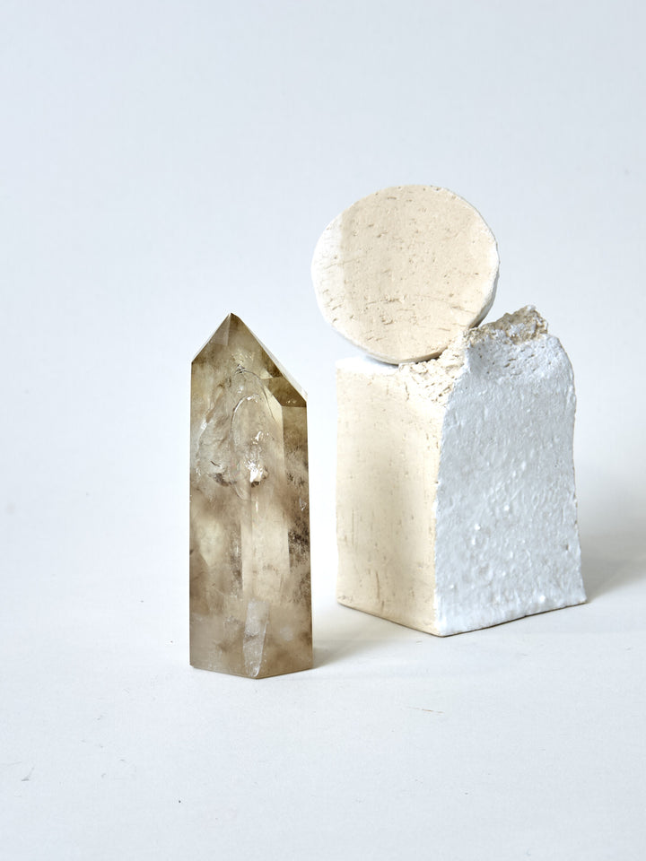 Smokey Citrin Spitze