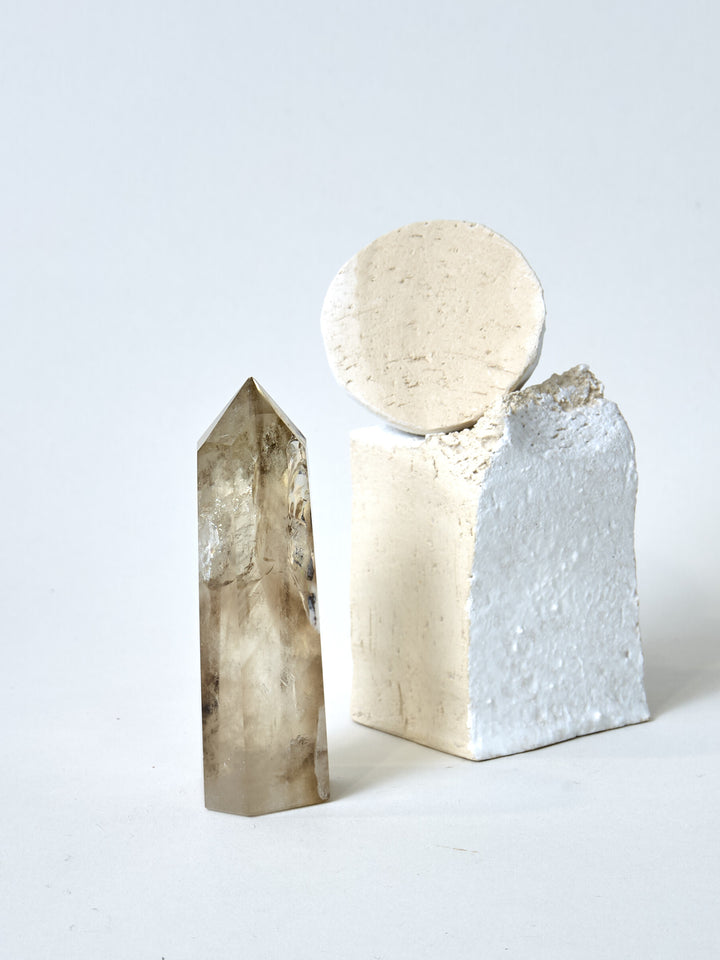 Smokey Citrin Spitze