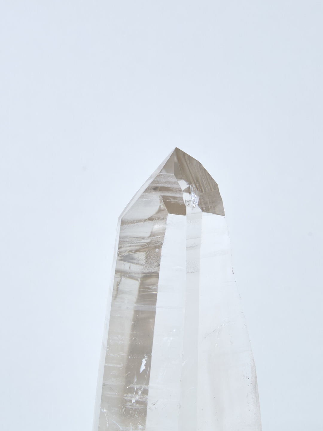 Lemurian Bergkristall Spitze Stand-Up