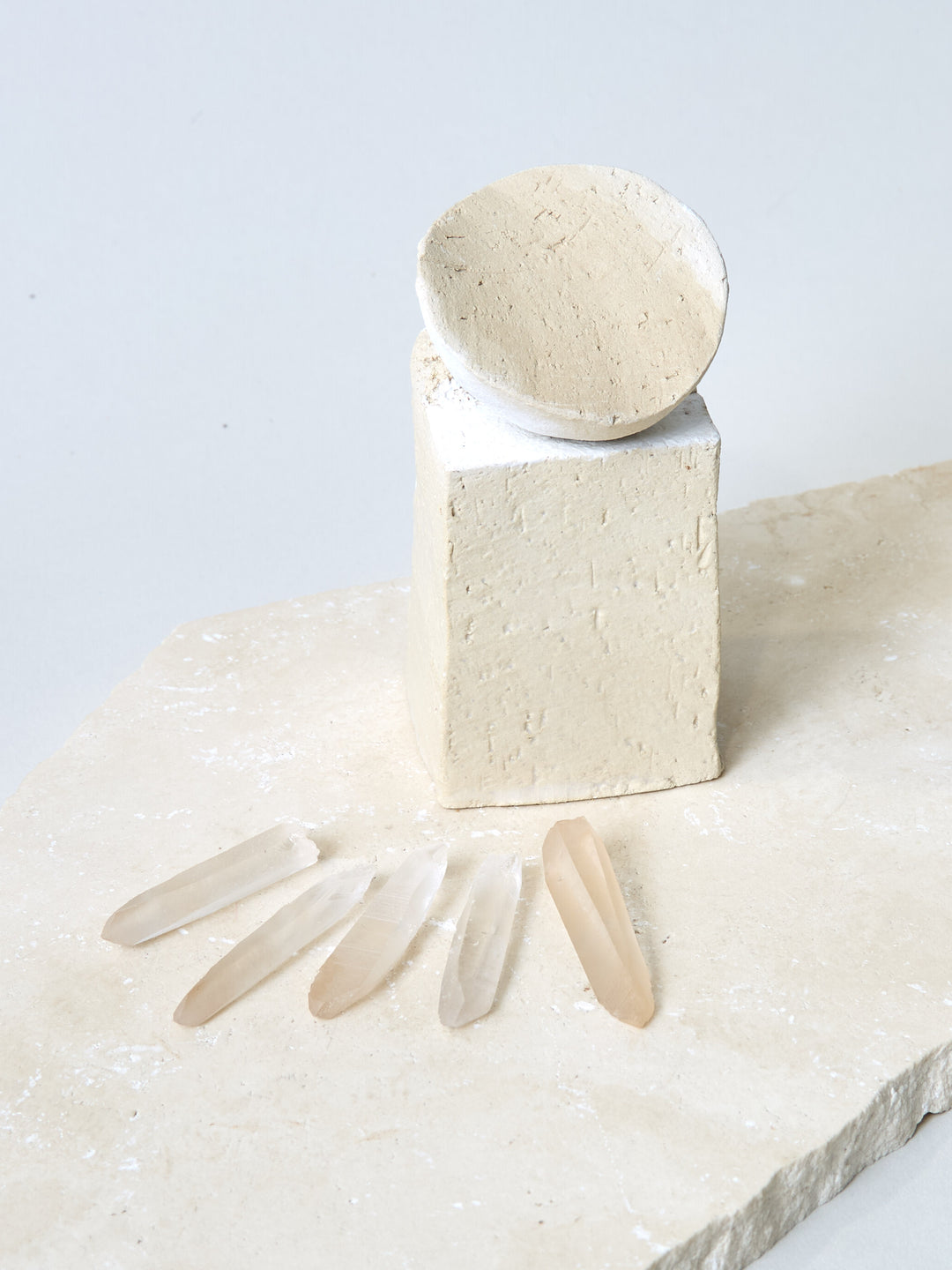 Gold-Lemurian Bergkristall Spitze