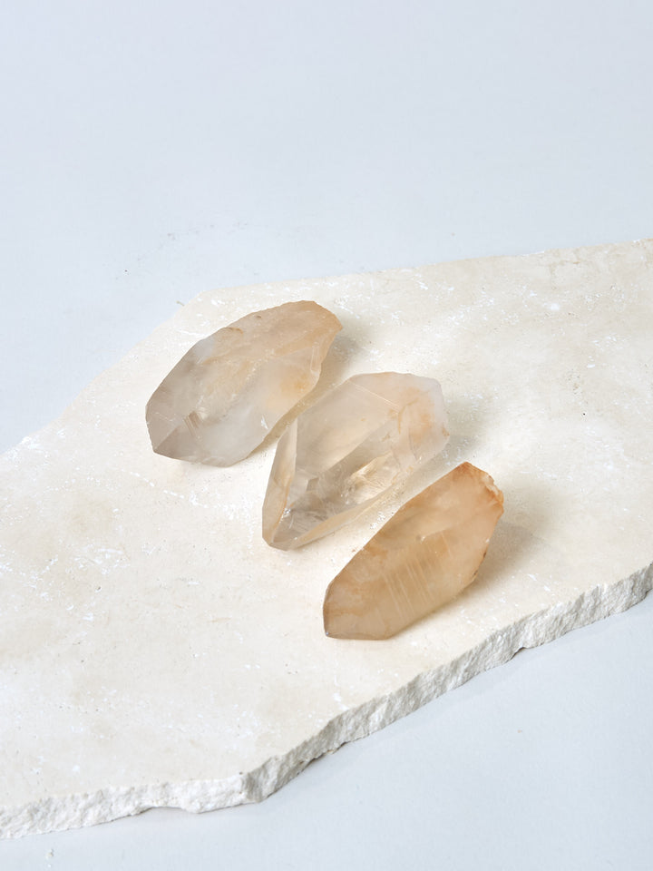 Lemurian Rauchquarz Golden-Healer Spitze