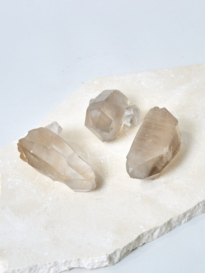 Lemurian Rauchquarz Spitze