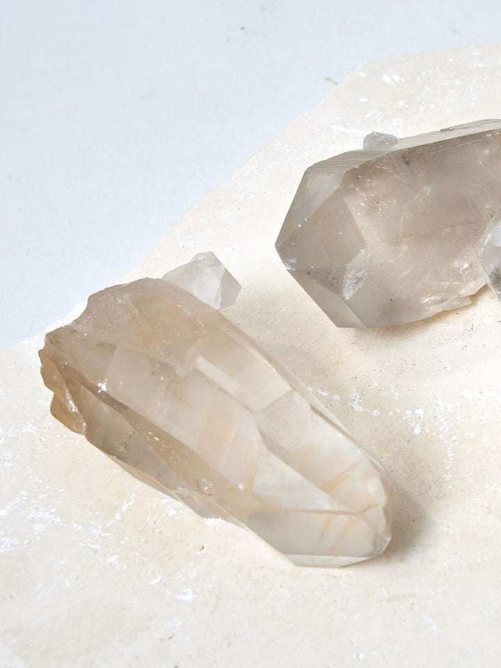 Lemurian Rauchquarz Spitze