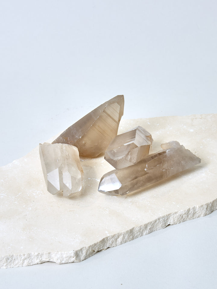 Lemurian Rauchquarz Spitze