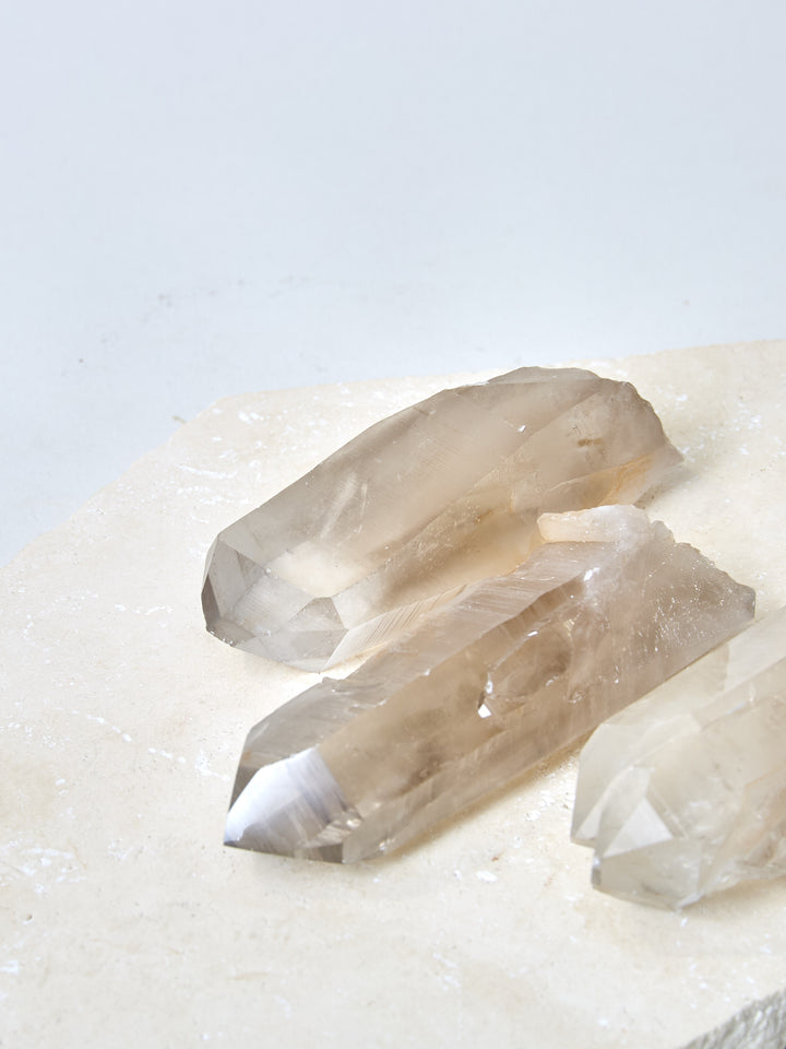 Lemurian Rauchquarz Spitze