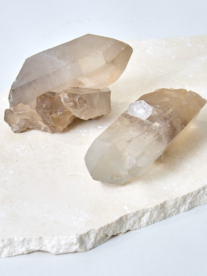 Lemurian Rauchquarz Spitze