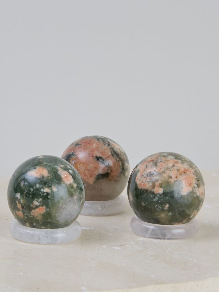 Ozean Jaspis (Orbicular) Kugel