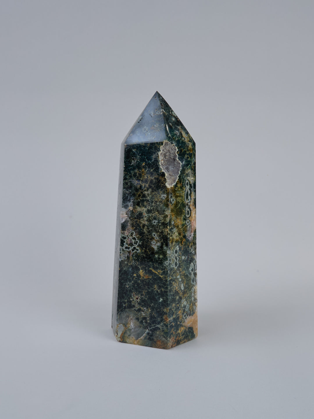 Ozean Jaspis (Orbicular) Spitze
