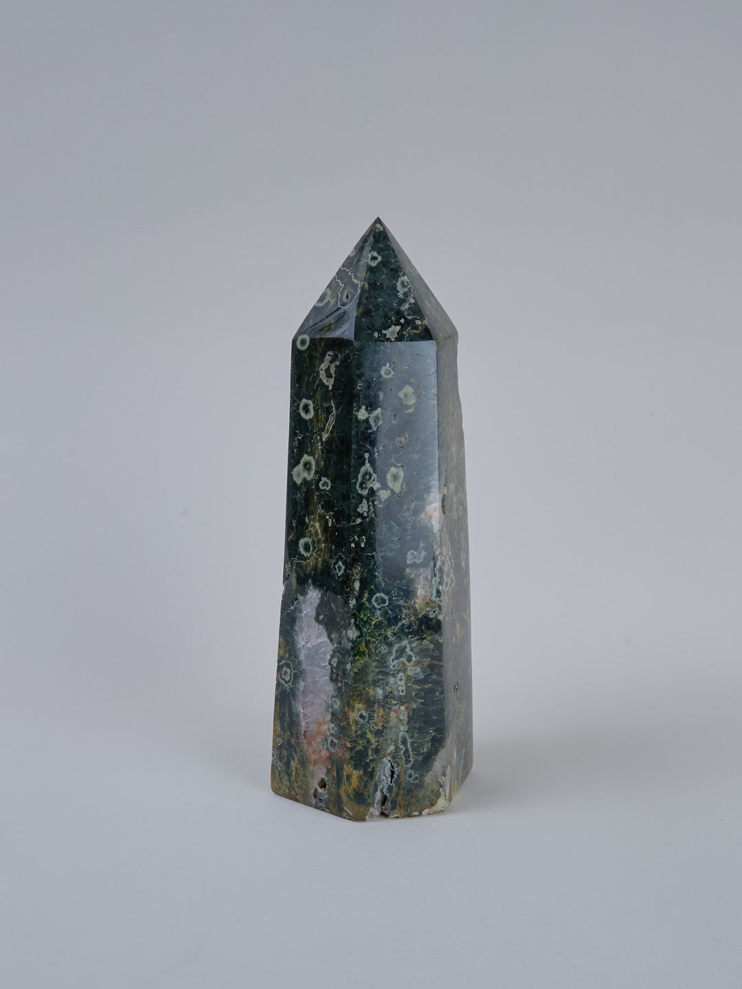 Ozean Jaspis (Orbicular) Spitze