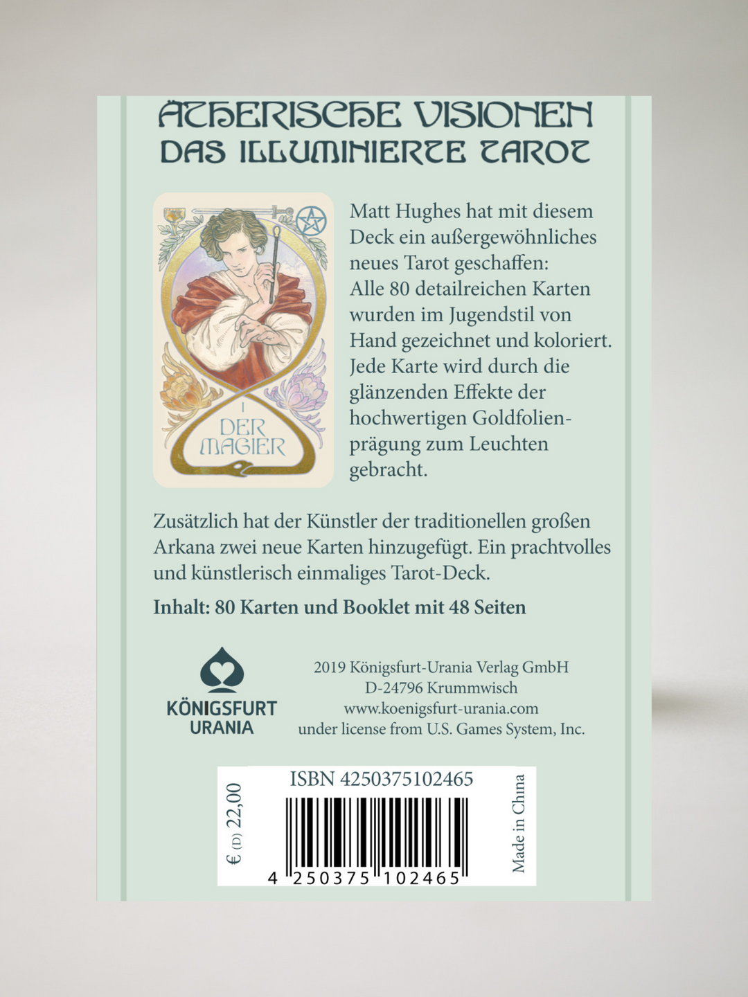 Ätherische Visionen Das IlluminierteTarot  - Hughes