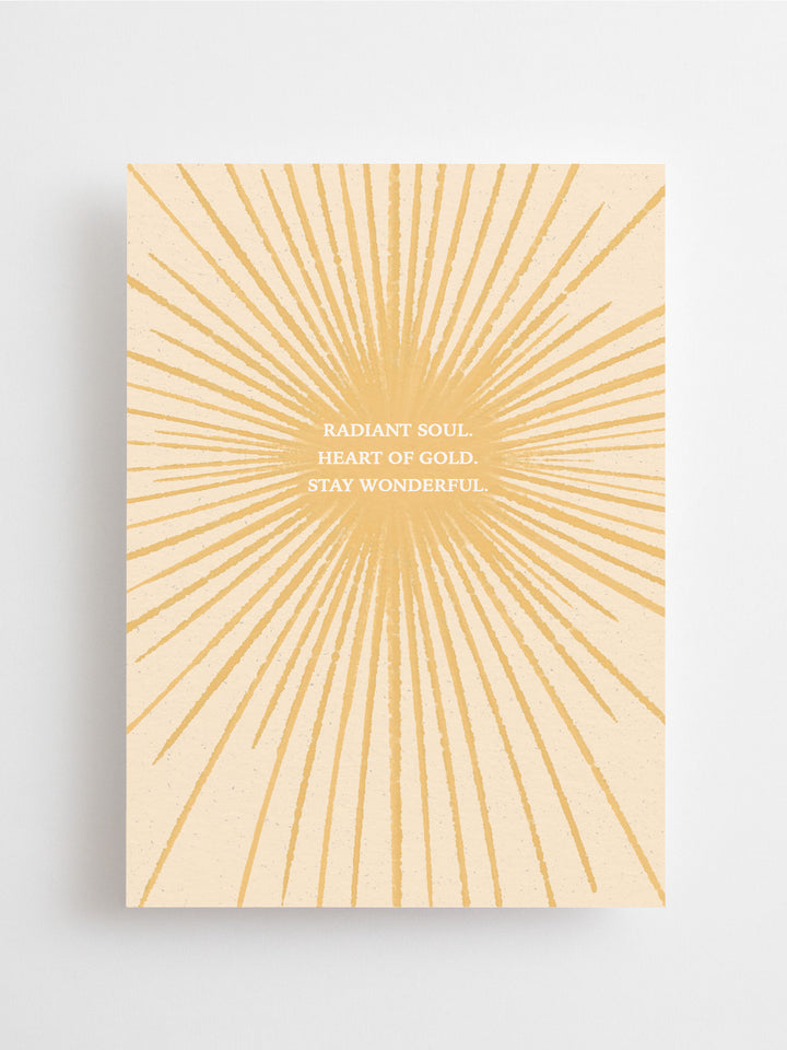 Anna Cosma Radiant Soul Postkarte