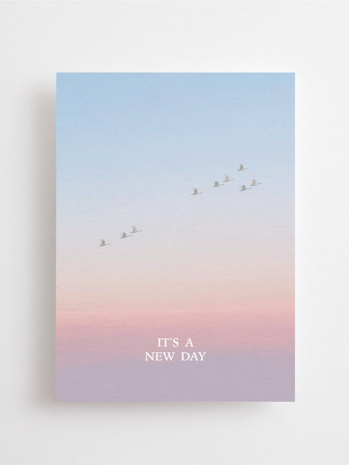 Anna Cosma New Day Postkarte