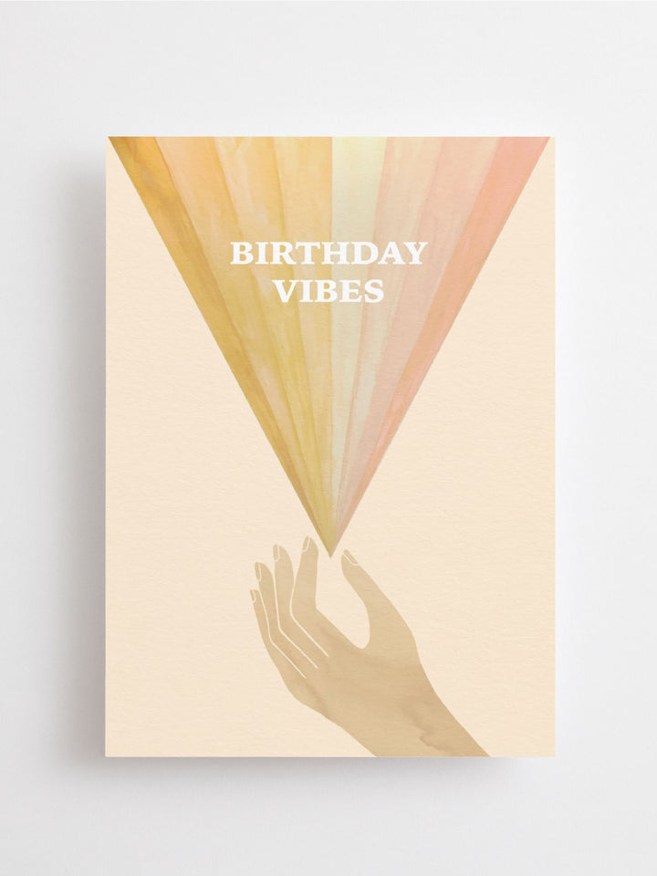 Anna Cosma Birthday Vibes Postkarte