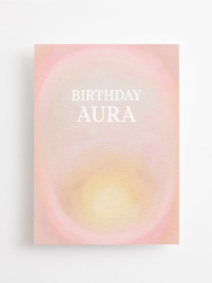 Anna Cosma Birthday Aura Postkarte