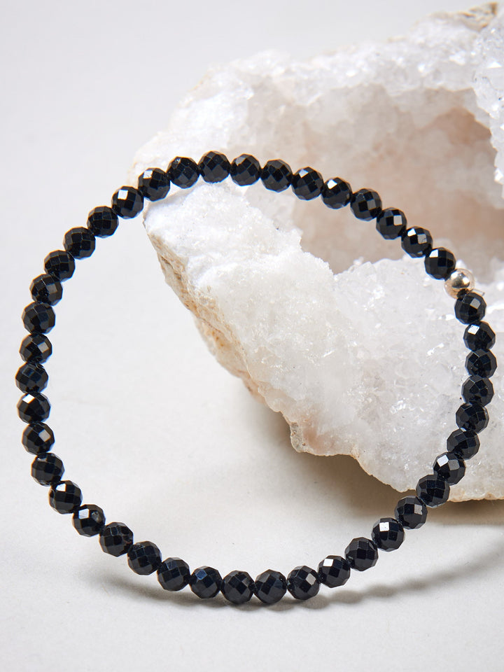 Schwarzer Turmalin Armband