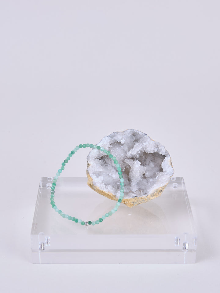 Smaragd Armband hellgrün