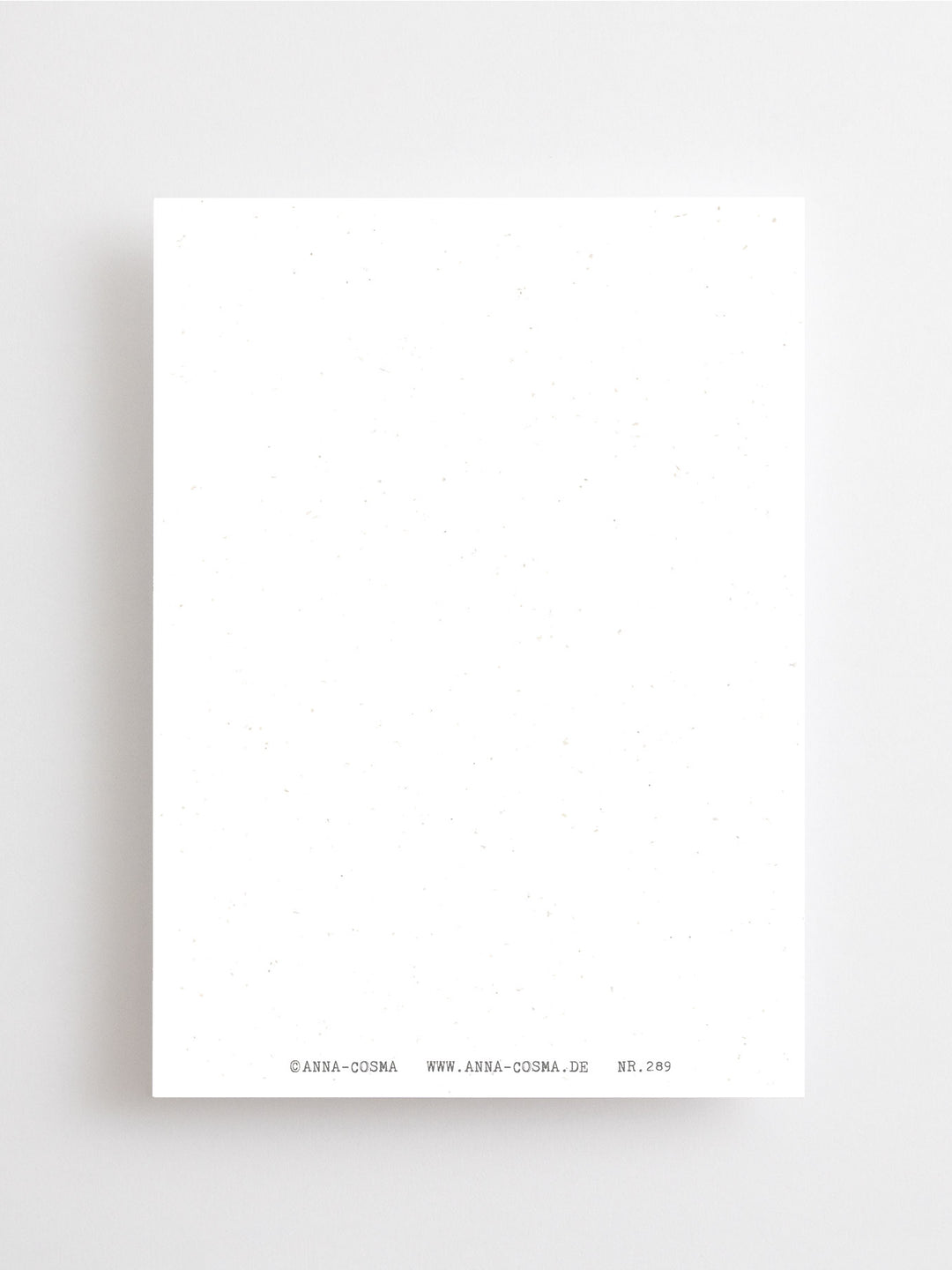 Stay Golden Anna Cosma Postkarte Letterpress Gold Foil