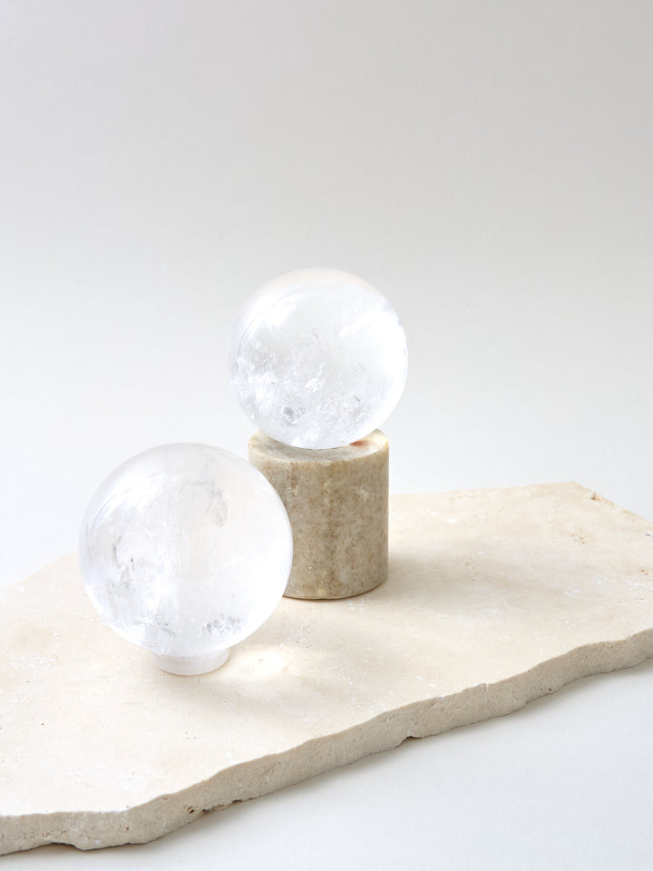 Bergkristall Kugel