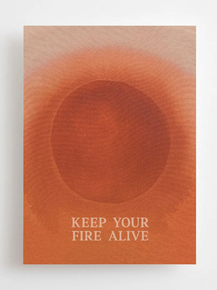 Anna Cosma Keep your Fire alive Postkarte