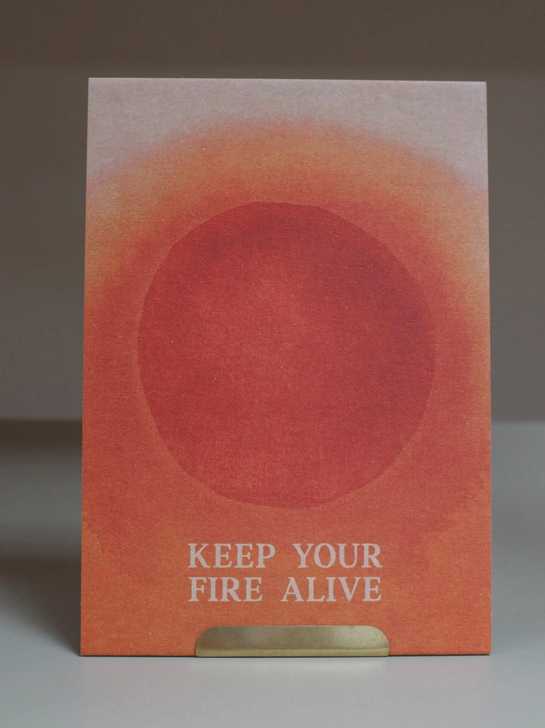 Anna Cosma Keep your Fire alive Postkarte