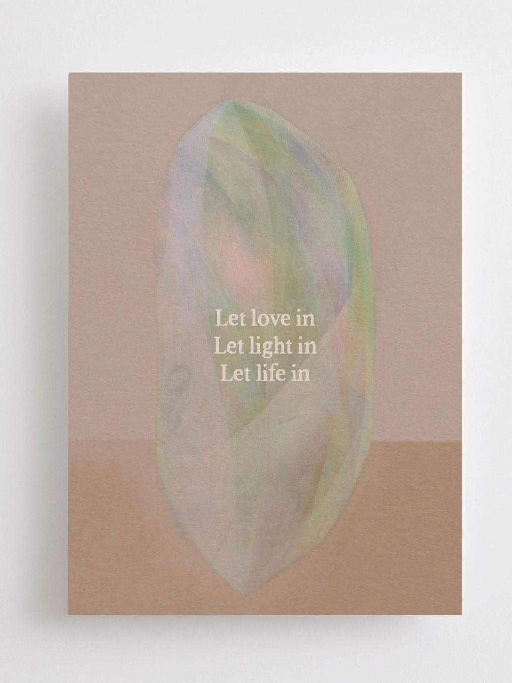 Anna Cosma Let Love In Postkarte