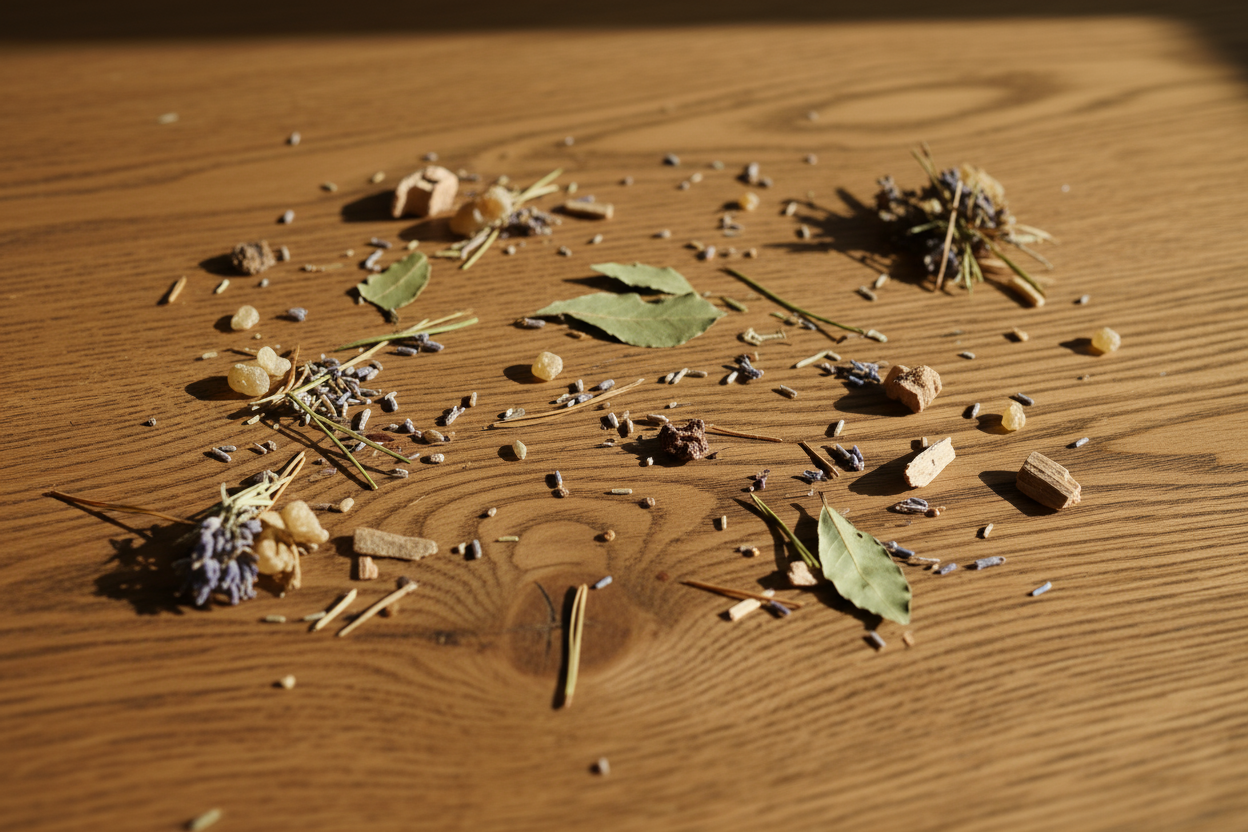 Bitte weniger unterschiedliches Räucherwerk und einen Eichentisch verwenden