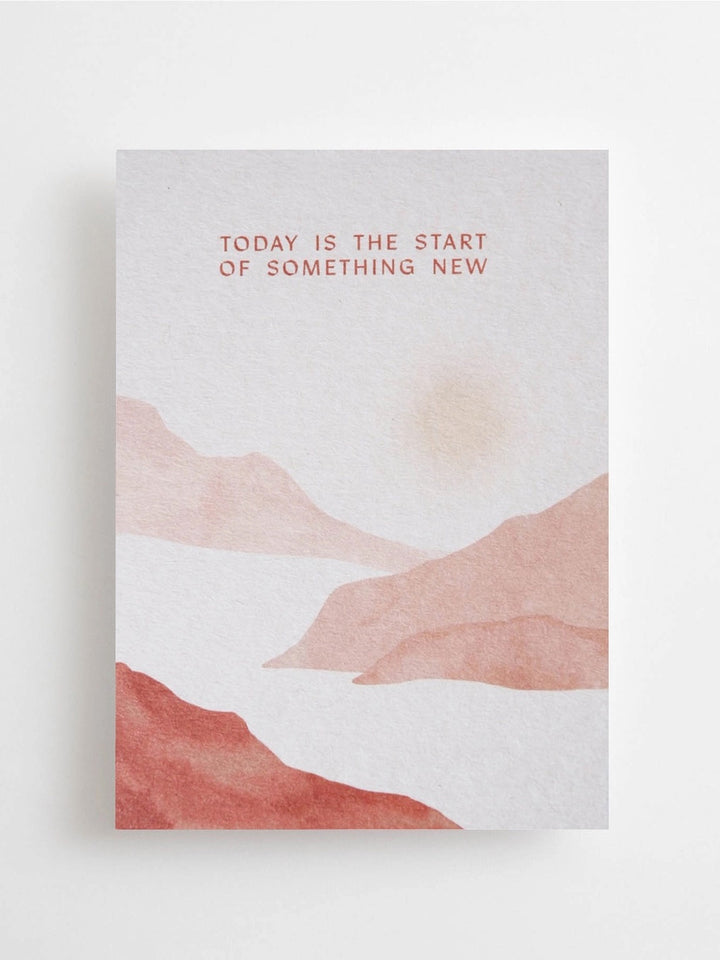 Anna Cosma Start New Postkarte