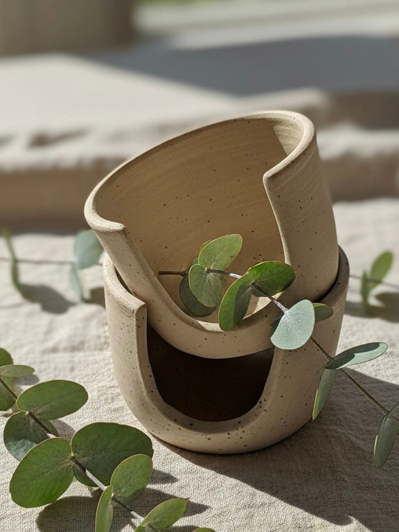 Räucher Stövchen Sand