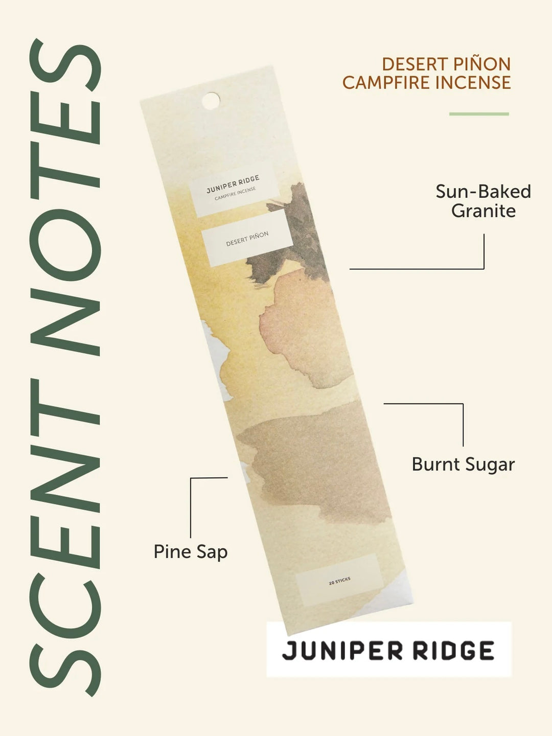 Campfire Räucherstäbchen – Desert Piñon