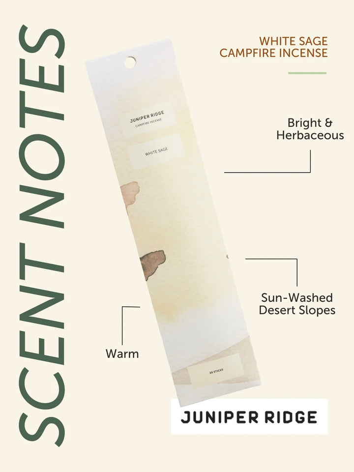 Campfire Räucherstäbchen – Weißer Salbei